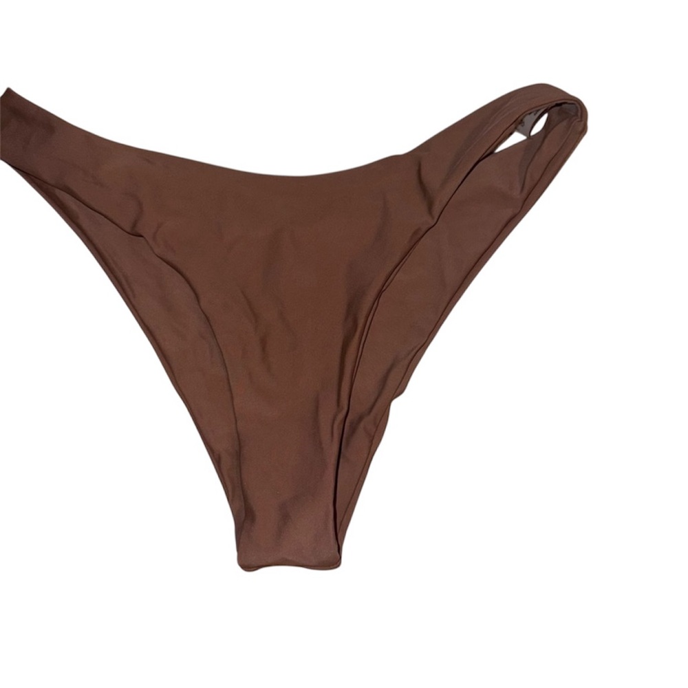 NWOT Cheeky Brown Tan Bikini Bottom - Small